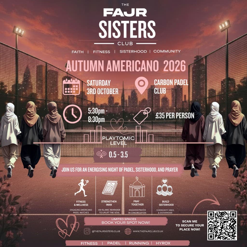 Autumn Americano 2026 event poster — The Fajr Club
