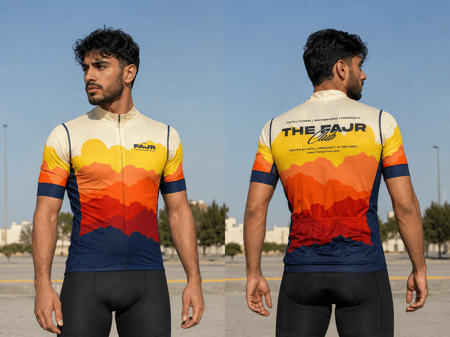 Fajr Cycling Jersey — The Fajr Club official merchandise
